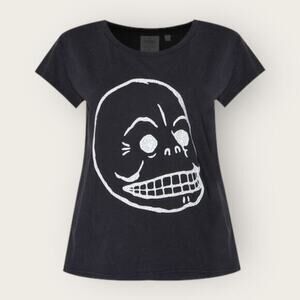 Cheap Monday Have Tee Cracked Skull Tee